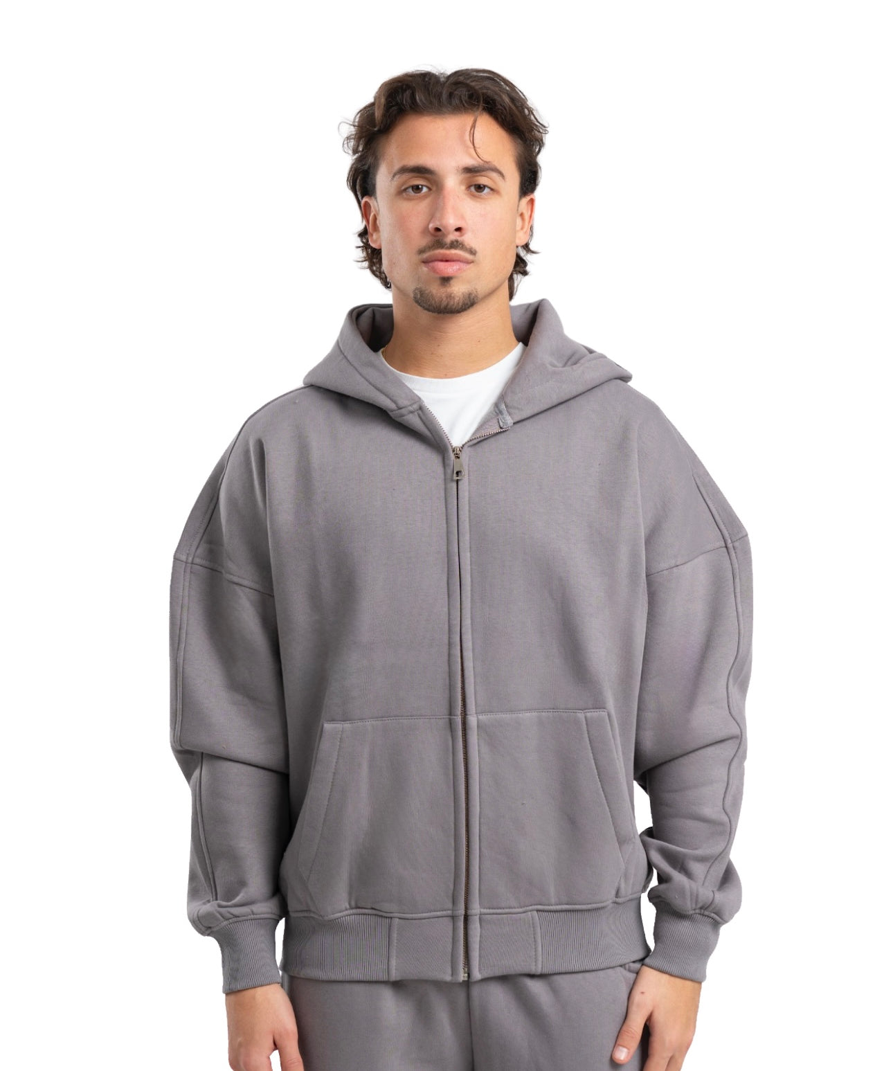 Zip-up hoodie