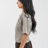 Snatched t-shirt - Hazel green