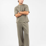Interlock sweatpants - Army green