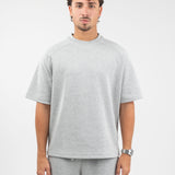 Interlock t-shirt - Heather grey