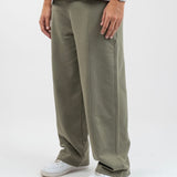 Double striped sweatpants - Army green