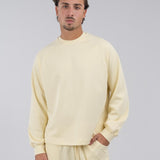 Interlock longsleeve t-shirt - Pastel yellow