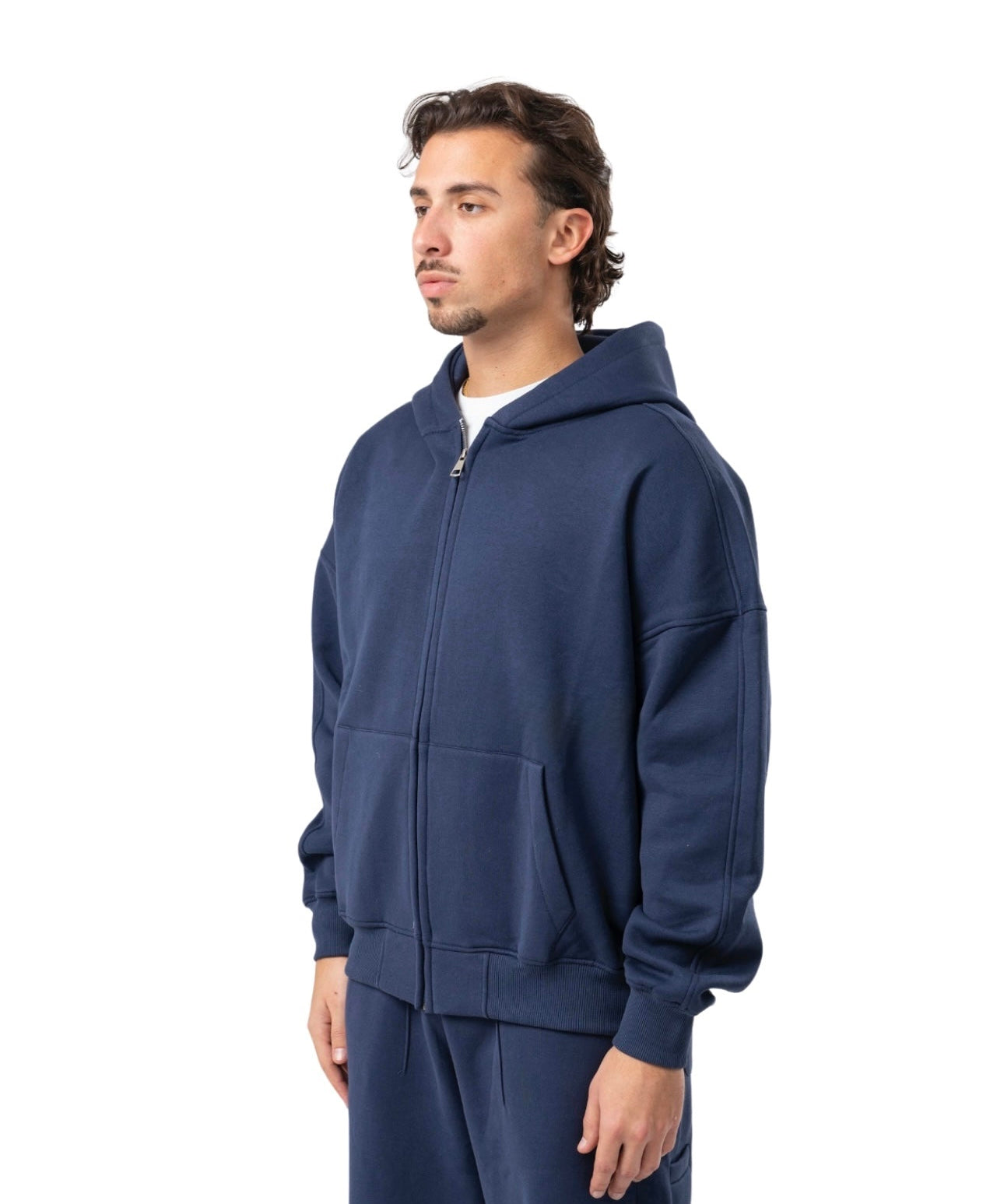 Zip-up hoodie