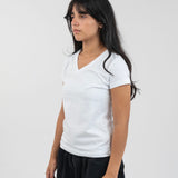 V-neck t-shirt - White