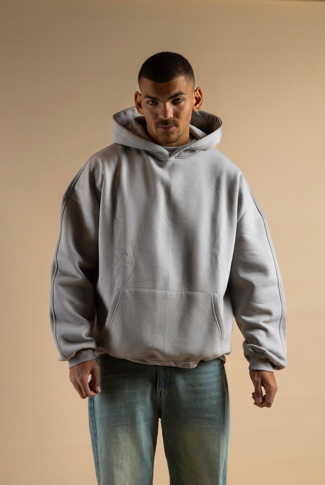 Light grey hoodie