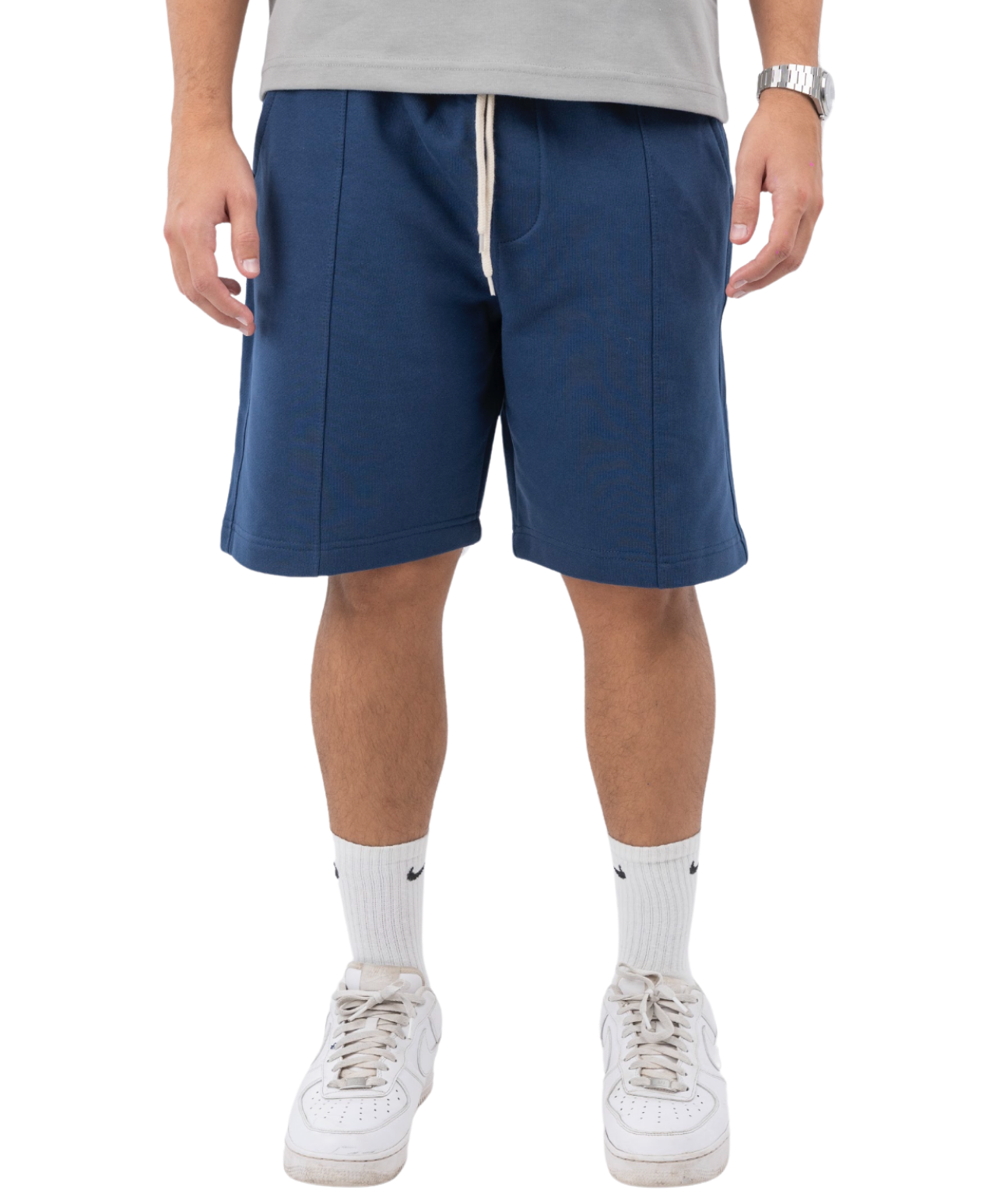 Double-striped shorts