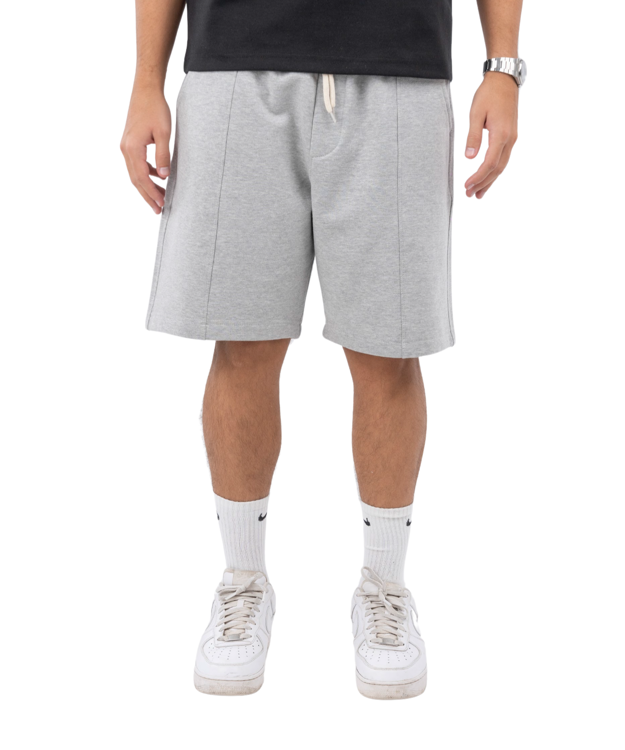 Double-striped shorts