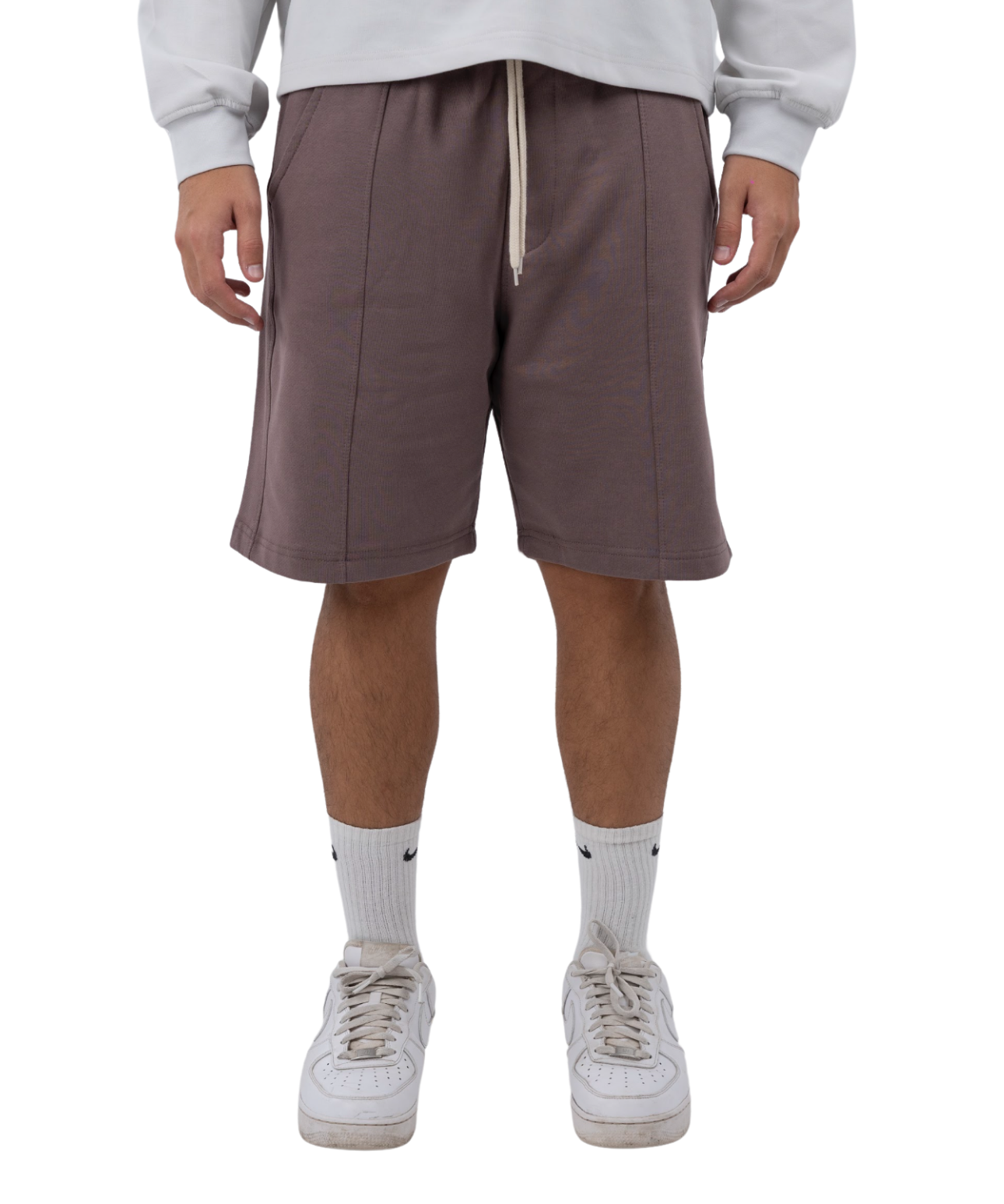 Double-striped shorts