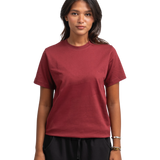 Mid-weight t-shirt - Burgundy