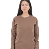 Long sleeve t-shirt - Brown