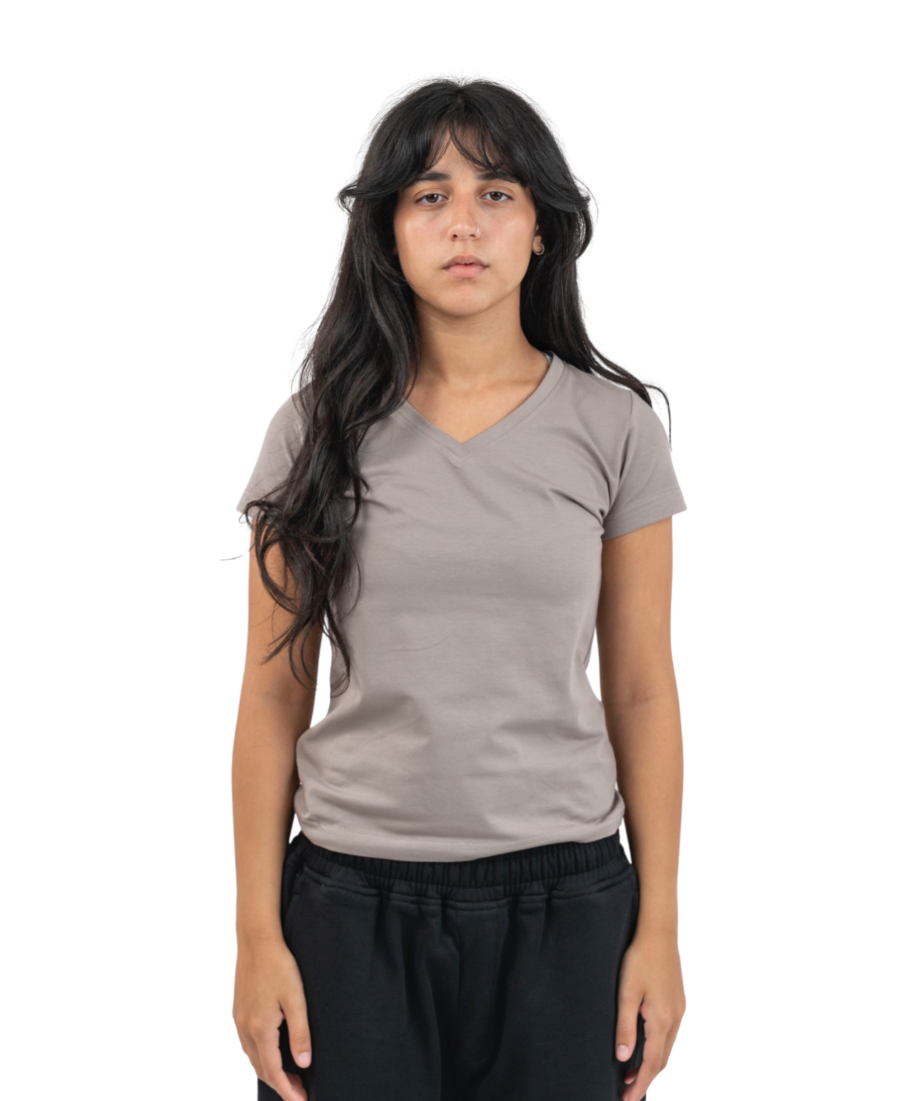 V-neck t-shirt