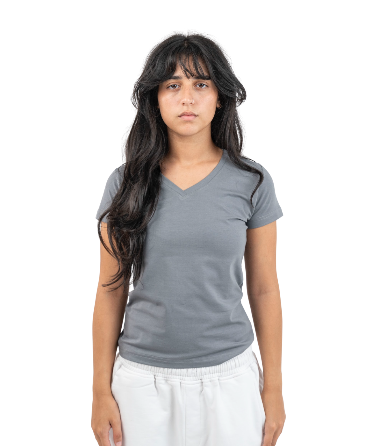V-neck t-shirt