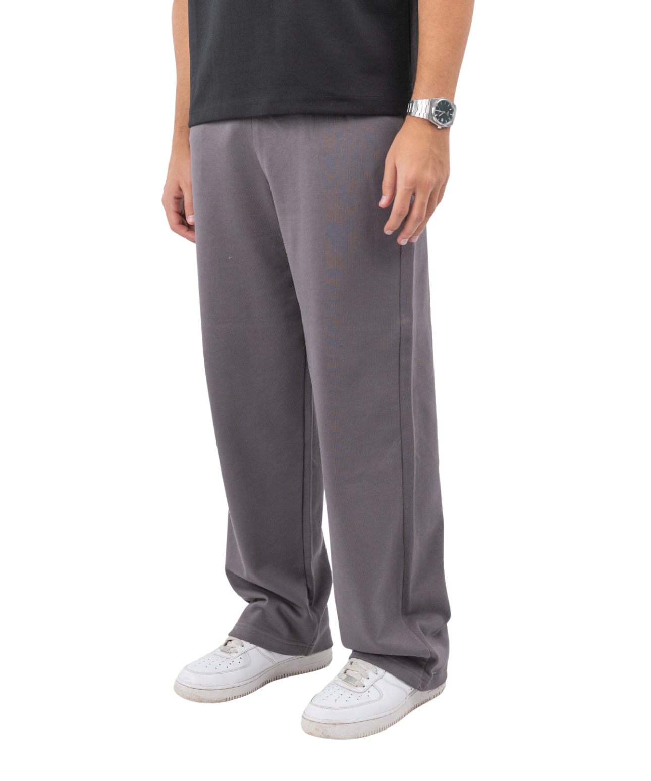 Wide-leg sweatpants