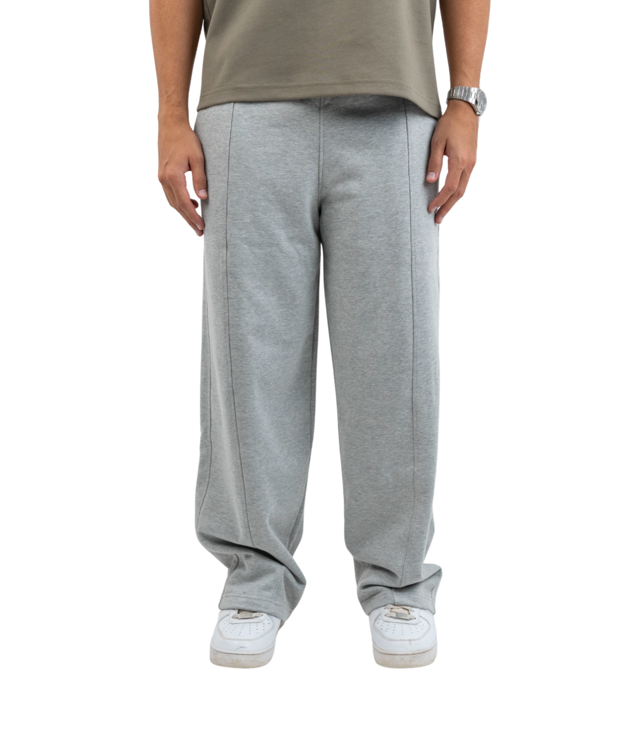 Double striped sweatpants