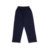 Wide-leg sweatpants - Navy blue