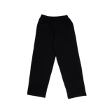 Wide-leg sweatpants - Black