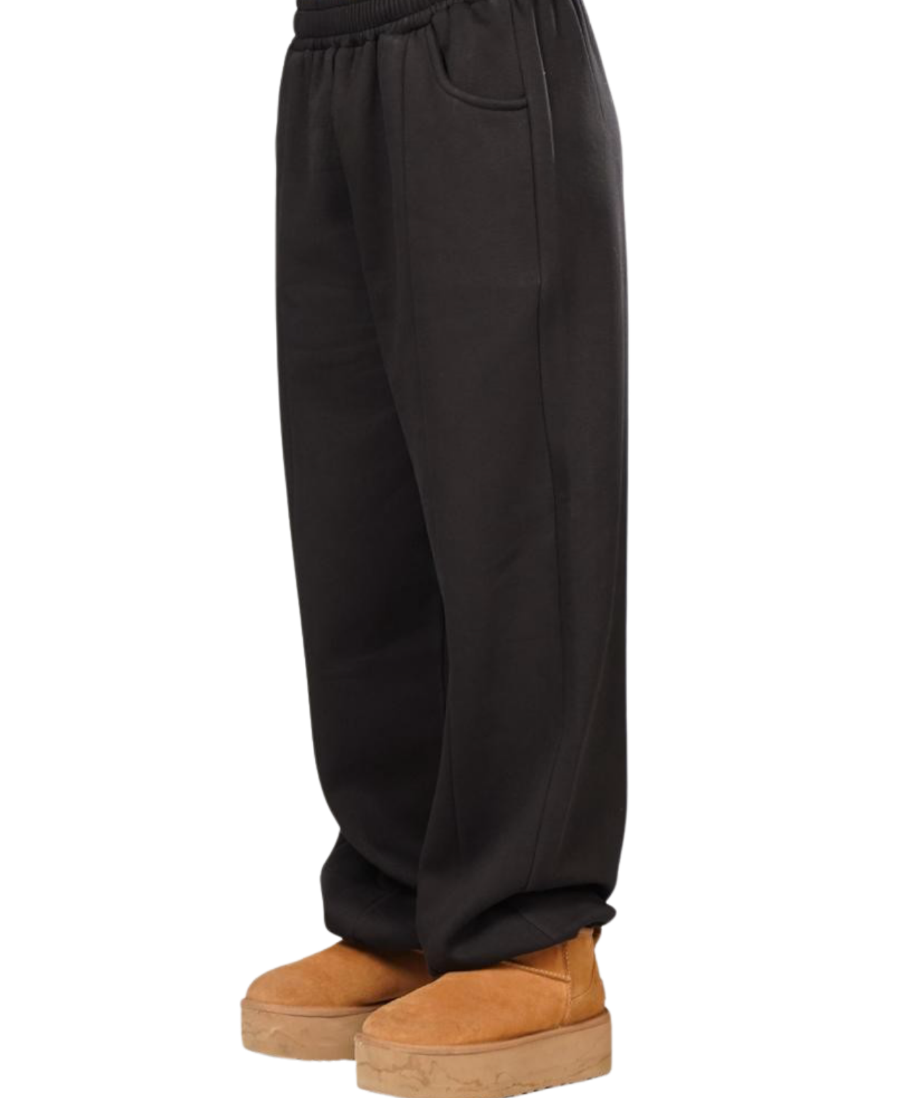 Front seam sweatpants