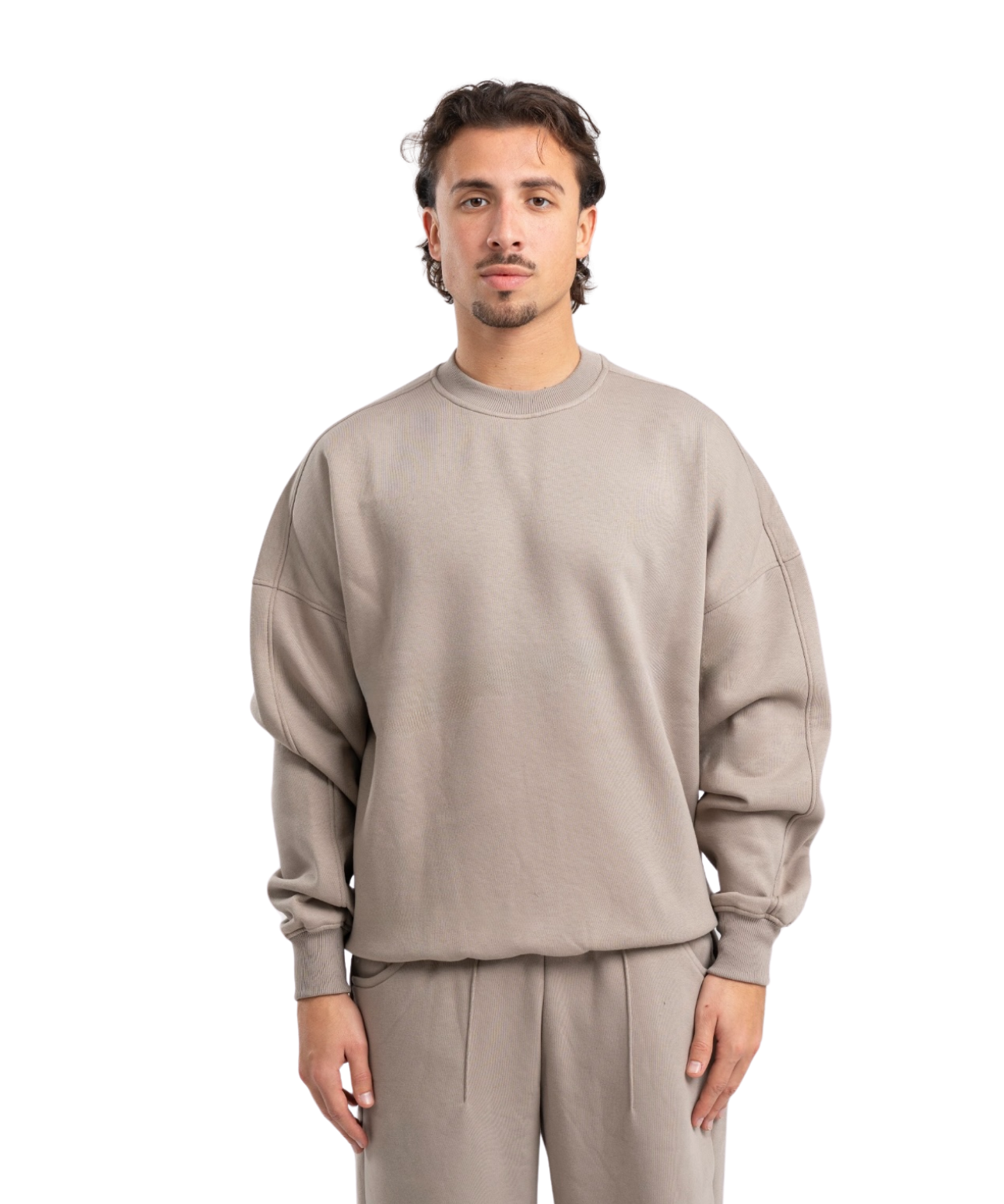 Oversized crewneck