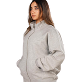 Triple pocket zip-up