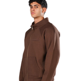 Triple pocket zip-up