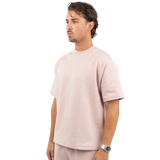 Interlock t-shirt - Soft pink