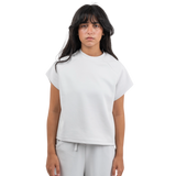 Interlock sleeveless t-shirt - Cloud white