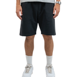 French terry shorts - Black