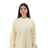 Interlock longsleeve t-shirt - Pastel yellow