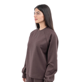 Interlock longsleeve t-shirt - Deep brown