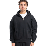 Zip-Up hoodie - Black