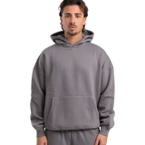 Hoodie - Lava grey