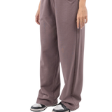Wide-leg sweatpants - Dark taupe